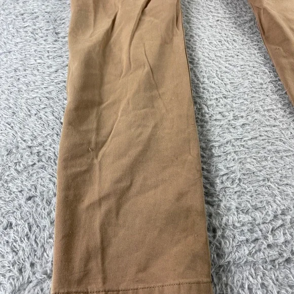 Mugsy Jeans Belmots Tan Khaki Straight Leg Casual Pants Mens 36x32 - Picture 13 of 16